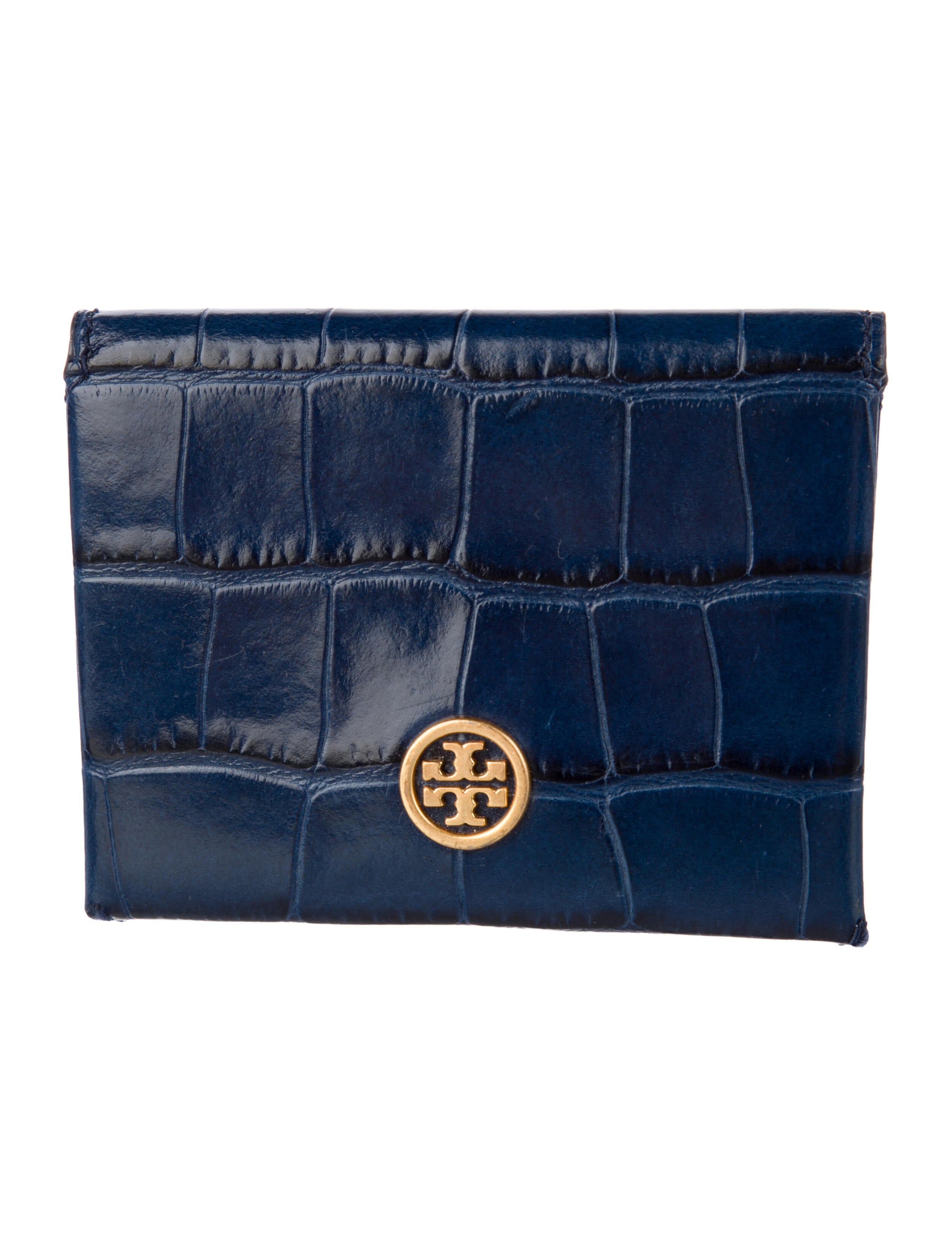 Tory Burch Embossed Leather Wallet
